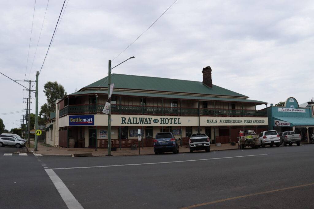 The Railway Hotel, Allora, Queensland. Australia 