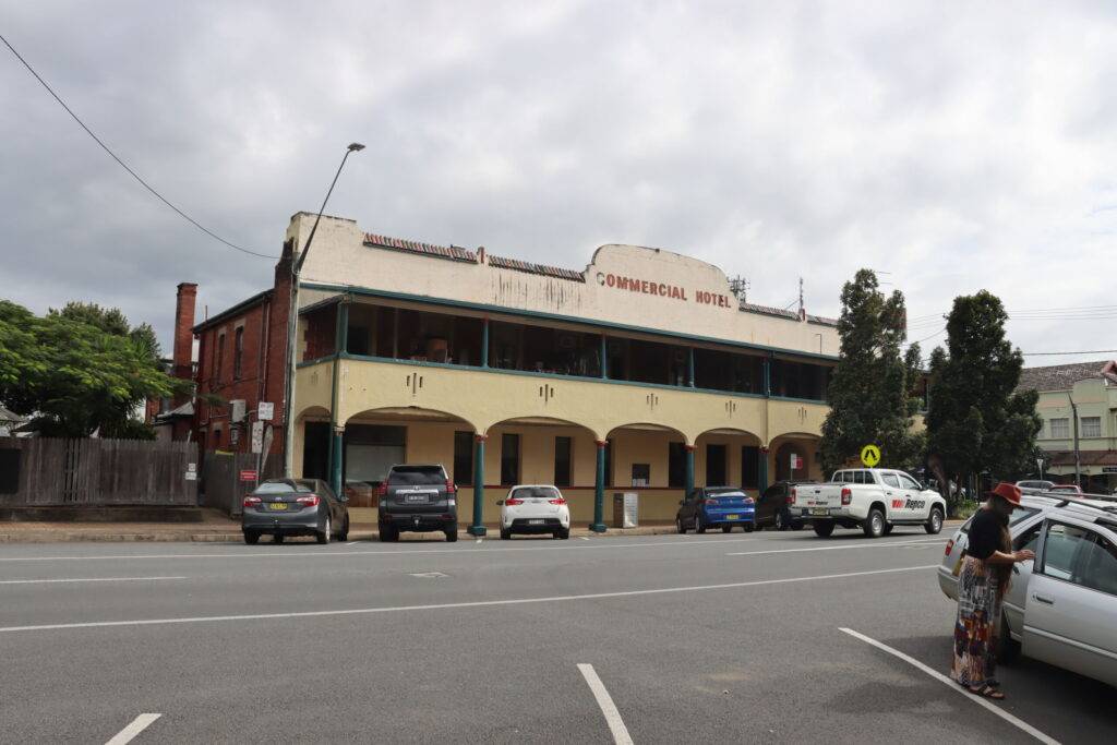 Commercial Hotel Located on the main corner Barker Street and Walker Street
