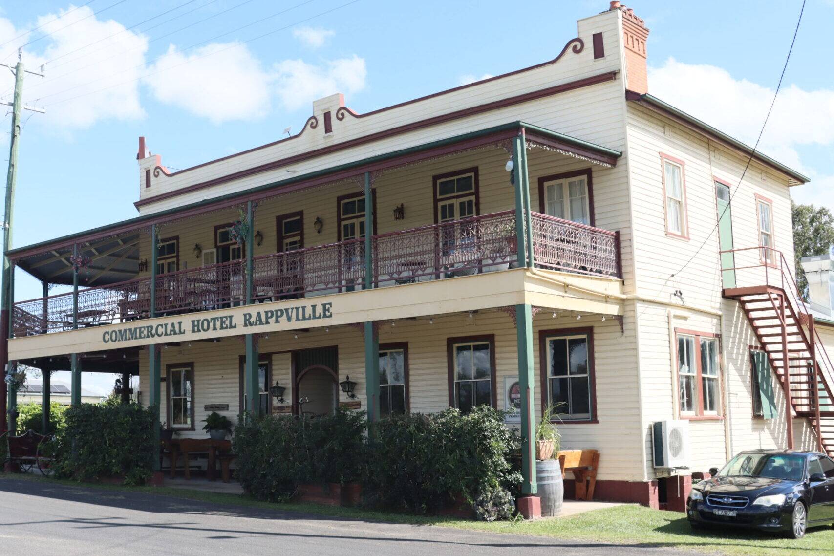 Rappville pub is in a class of its own been two story Timber over 113-year-old heritage listed Hotel