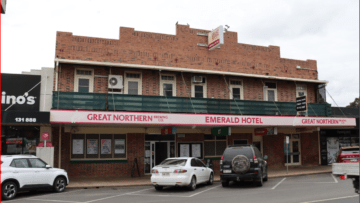 Emerald Hotel, Emerald. Queensland built around the 50s