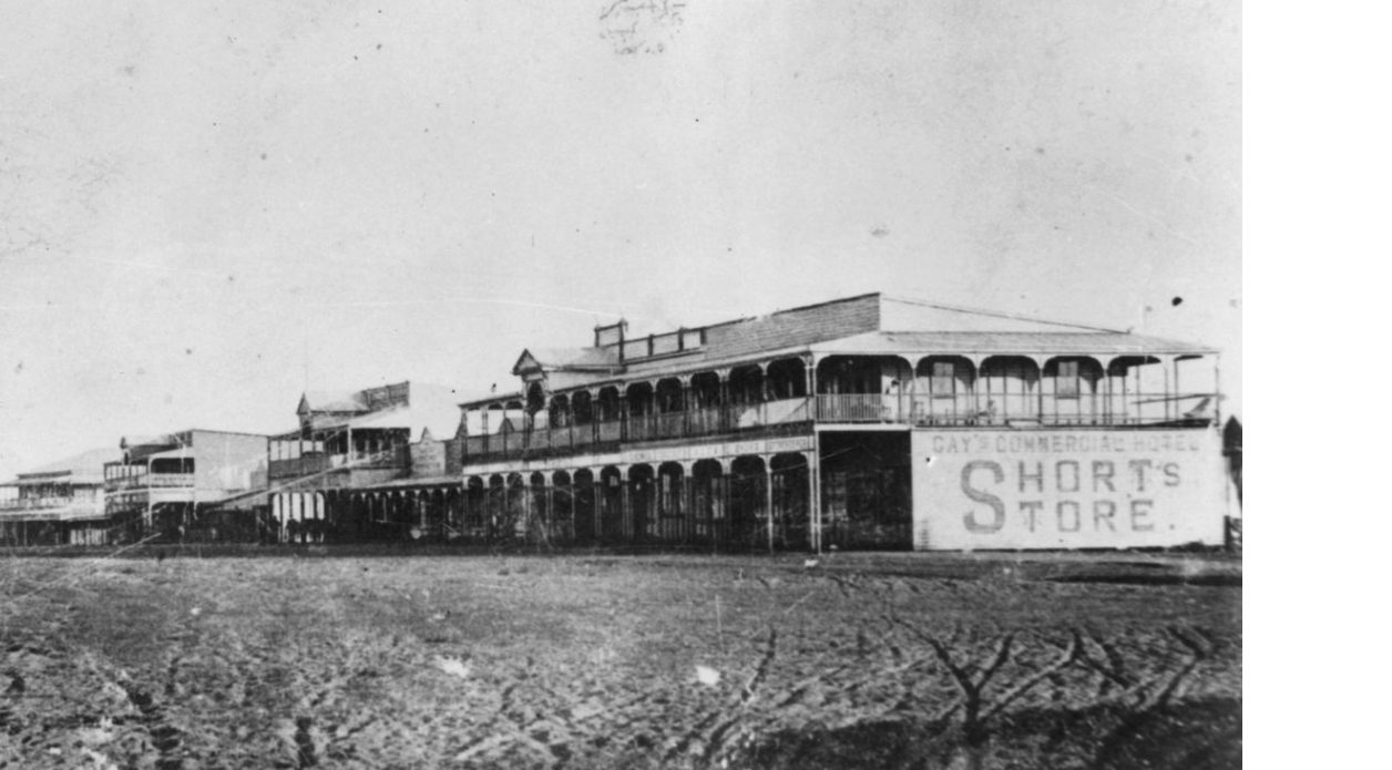 Gay's Commercial Hotel Clermont Street Emerald Queensland state library