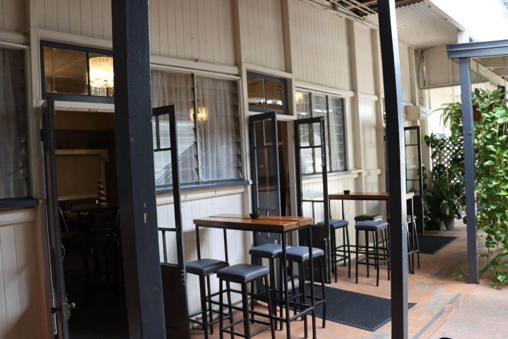 Biloela Hotel, function rooms, present well in this historic hotel  